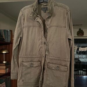 Lucky Brand Men's Military Utility Jacket in Khaki